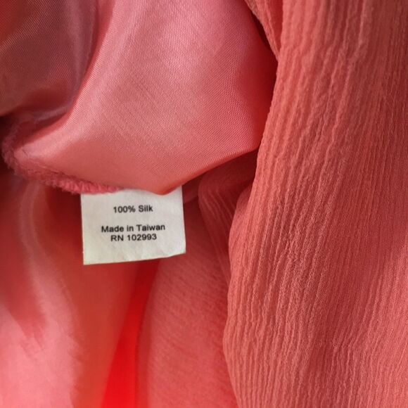 Twinkle by Wenlan NY 100% Silk Pleated Dress 4 - Picture 6 of 8